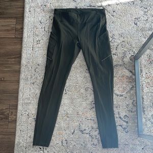 LuluLemon army green leggings